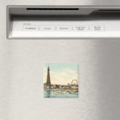 Vanuit Central Pier, Blackpool, Engeland Magneet (Insitu (Vaatwasser))