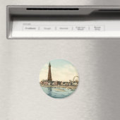 Vanuit Central Pier, Blackpool, Engeland Magneet (Insitu (Vaatwasser))