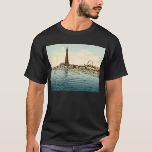 Vanuit Central Pier, Blackpool, Engeland T-shirt (Voorkant)