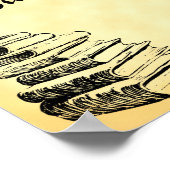 Vanuit de bibliotheek van het Poster van de Aangep (Hoek)