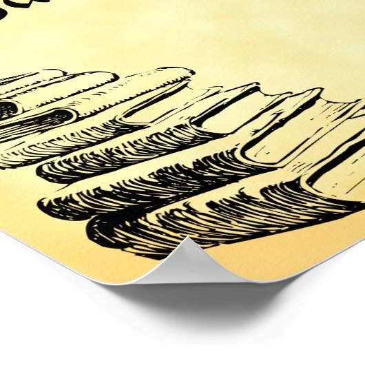 Vanuit de bibliotheek van het Poster van de Aangep (Hoek)