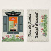 "Vanuit de keuken" Kaart / Label - SRF (Voorkant /achterkant)