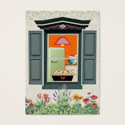"Vanuit de keuken" Kaart / Label - SRF (Voorkant)