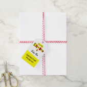 Vanuit de Keuken van Aangepaste Retro Baklabel Cadeaulabel (Met Touw)