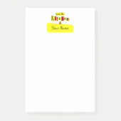 Vanuit de Keuken Van Retro Aangepaste Post-it Brie Post-it® Notes (Voorkant)