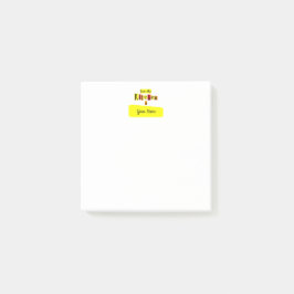 Vanuit de Keuken Van Retro Aangepaste Post-it Brie Post-it® Notes