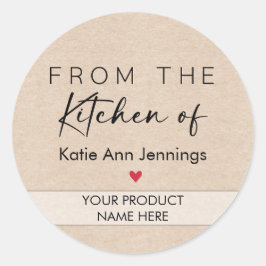 Vanuit de Keuken van Stickers Aangepaste Productla