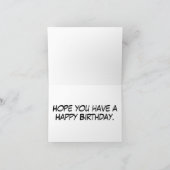 Vanuit de ruimte en verder dan de verjaardag van d kaart (Binnen)