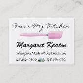 Vanuit de strandkeuken - SRF Visitekaartje (Achterkant)