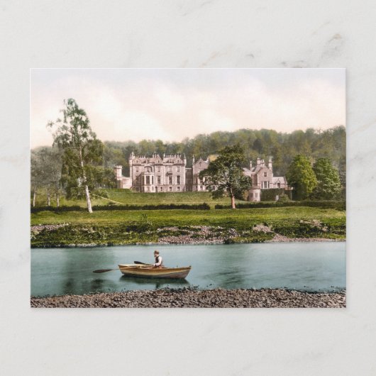 Vanuit de Tweed, Abbotsford, Schotland Briefkaart (Voorkant)