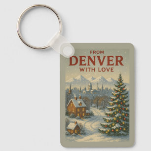 Vanuit Denver met liefde Kerstsluitertje Sleutelhanger