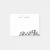 Vanuit het bureau van Sacramento Skyline gepersona Post-it® Notes (Voorkant)