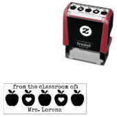 VANUIT HET KLASLOKAAL - gepersonaliseerde lerarens Zelfinktende Stempel (In situ)