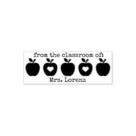 VANUIT HET KLASLOKAAL - gepersonaliseerde lerarens Zelfinktende Stempel