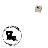 Vanuit Louisiana met liefde Rubberstempel (Gestempeld)