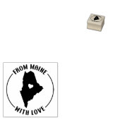 Vanuit Maine met liefde Rubberstempel (Gestempeld)