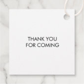 Vanuit mijn douche naar de jouwe, Bruidsshowers Tu Bedankjes Labels (Achterkant)