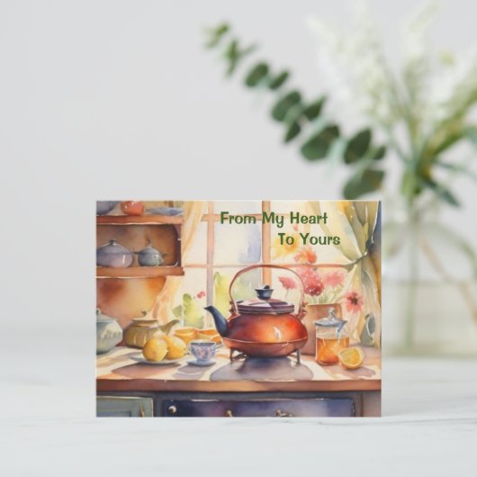 Vanuit mijn hart Prachtig huis vakantie Kaart (Staand voorkant)