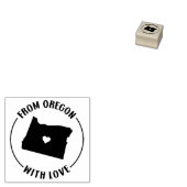 Vanuit Oregon met liefde Rubberstempel (Gestempeld)