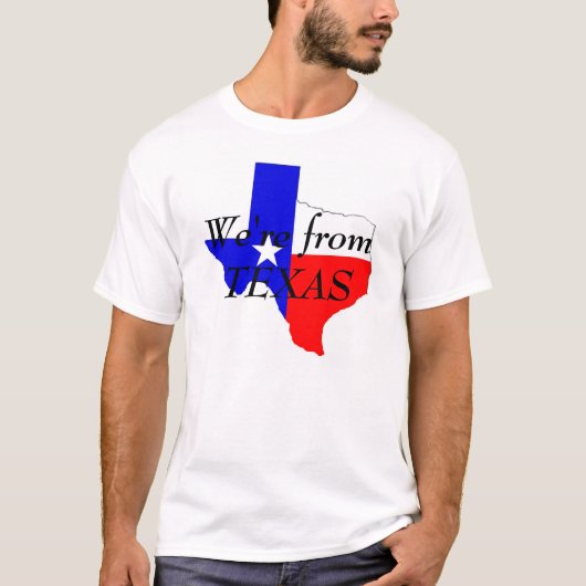 Vanuit Texas T-shirt (Voorkant)