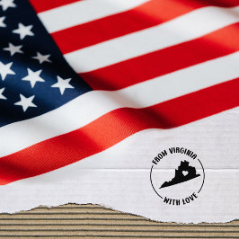 Vanuit Virginia met liefde Rubberstempel