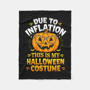 Vanwege de inflatie is dit mijn Halloween-klantenp Fleece Deken