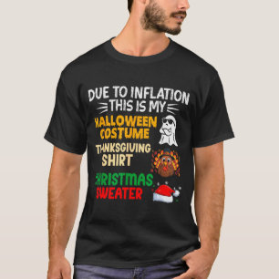 Vanwege inflatie is dit mijn grappige Halloween-ko T-shirt