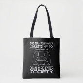 Vanwege ongelukkige omstandigheden Gaming Cool Gam Tote Bag (Voorkant)