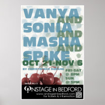 VANYA EN SONIA EN Poster VAN MASHA EN SPIKE