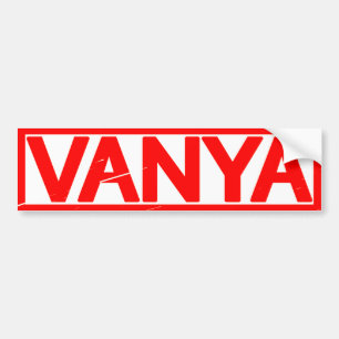 Vanya Stamp Bumpersticker