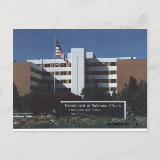 VAPAHCS Palo Alto 1996, c) chancephoto 1996 Briefkaart (Voorkant)