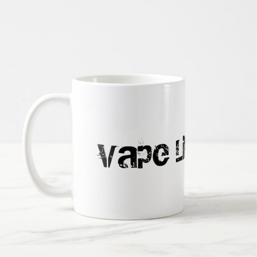 Vape als een tas koffiemok (Links)
