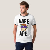 VAPE APE T-Shirts Funny T - shirts (Voorkant volledig)