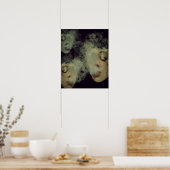 Vape-boegkunst voor vrouwen poster (Keuken)