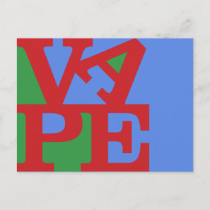 Vape-briefkaart Briefkaart