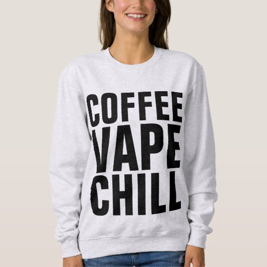 VAPE COFFEE CHILL T-shirts (Voorkant)