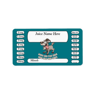 Vape   DIY E-Juice Label ALL DAY VAPE by VapeGoat