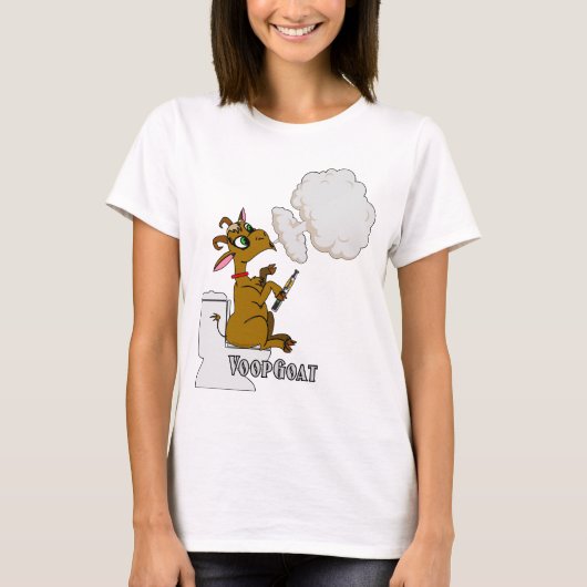 Vape | Funny Vaping VoopGoat door VapeGoat™ T-shirt (Voorkant)