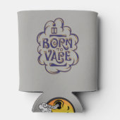 ▶ VAPE | Geboren in Vape Red door VapeGoat™ Blikjeskoeler (Achterkant)