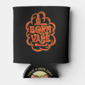 ▶ VAPE | Geboren in Vape Red door VapeGoat™ Blikjeskoeler (Voorkant)