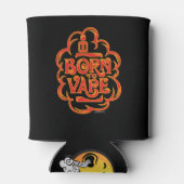 ▶ VAPE | Geboren in Vape Red door VapeGoat™ Blikjeskoeler (Achterkant)