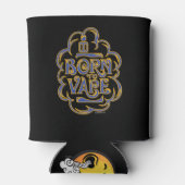 ▶ VAPE | Geboren op Vape-to-Vape door VapeGoat™ Blikjeskoeler (Achterkant)