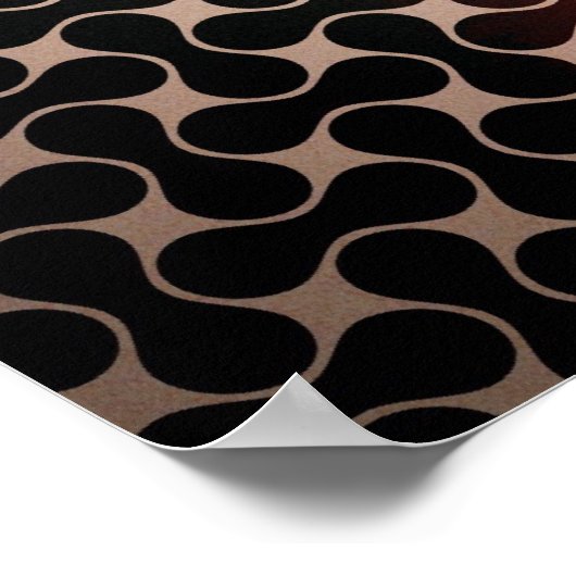 Vape Heart Retro Premium-Posters Poster (Hoek)