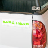 VAPE-HOOFD BUMPERSTICKER (Op Truck)