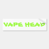 VAPE-HOOFD BUMPERSTICKER (Voorkant)