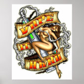 Vape-it hard Poster (Voorkant)