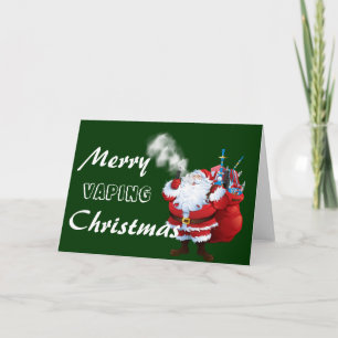 VAPE   Kerst van de pretkerst Feestdagen Kaart