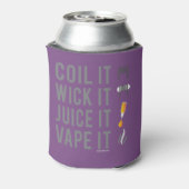 ▶ VAPE | Koil Wick Juice Vape van VapeGoat™ Blikjeskoeler (Blikje Achterkant)