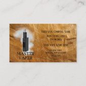 VAPE | Lederbox Mod Business Social Media Visitekaartje (Voorkant)