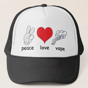 Vape   Liefde Vape van de Vrede door VapeGoat Trucker Pet